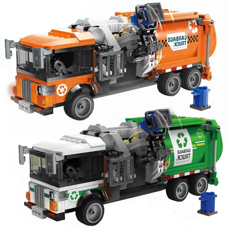 Car Accessories Gift Ideas - Awesome City Town Sanitation Garbage Truck