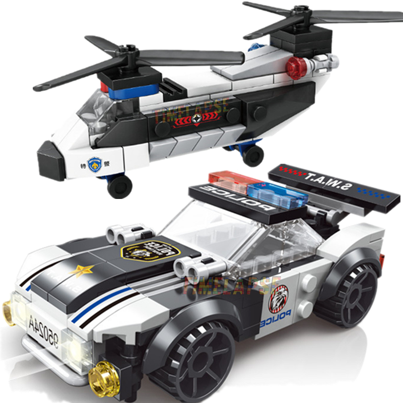 Car Accessories Gift Ideas - NEW DIY MOC City Plane SWAT