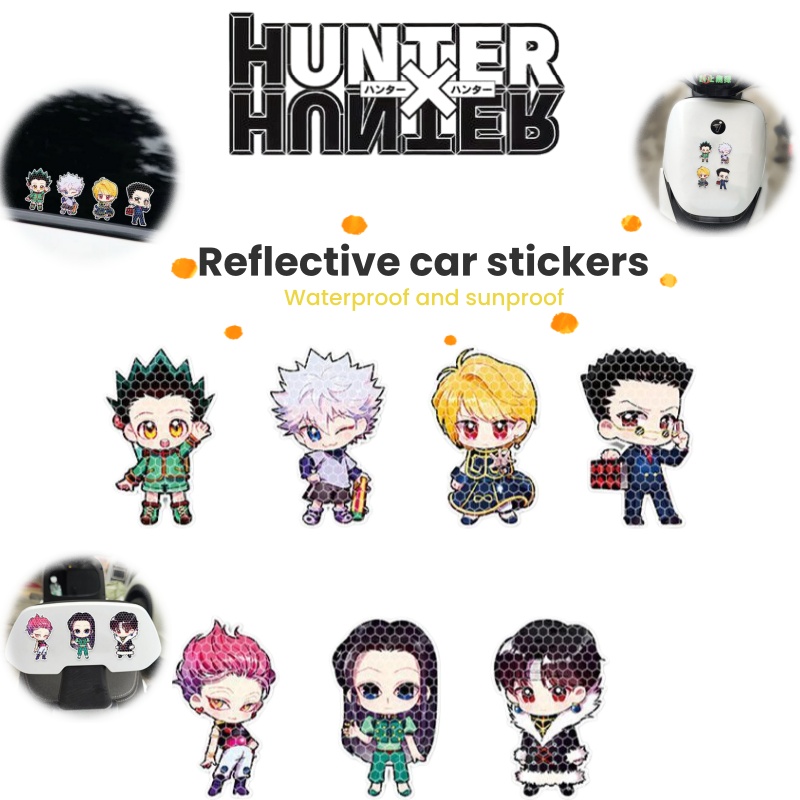 Car Accessories Japan - Anime Full-Time Hunter Strong Reflective Warning