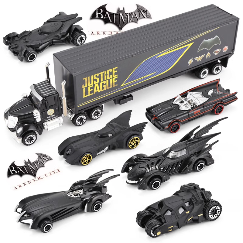 Car Accessories For Boys - Bat Shape Gift Box Alloy Car