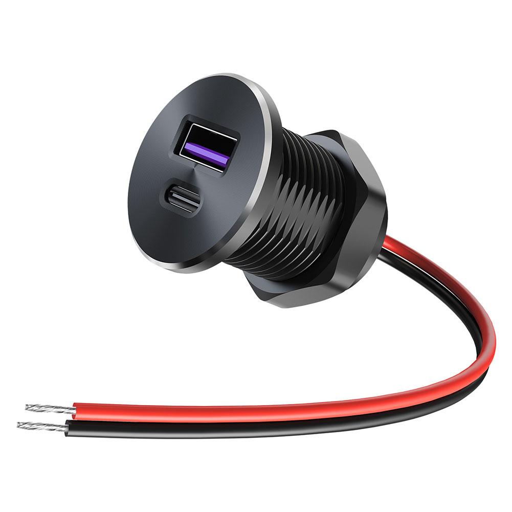Mini Car Charger Dual Fast Cha - D.A.D Car Accessories ulasan dan harga