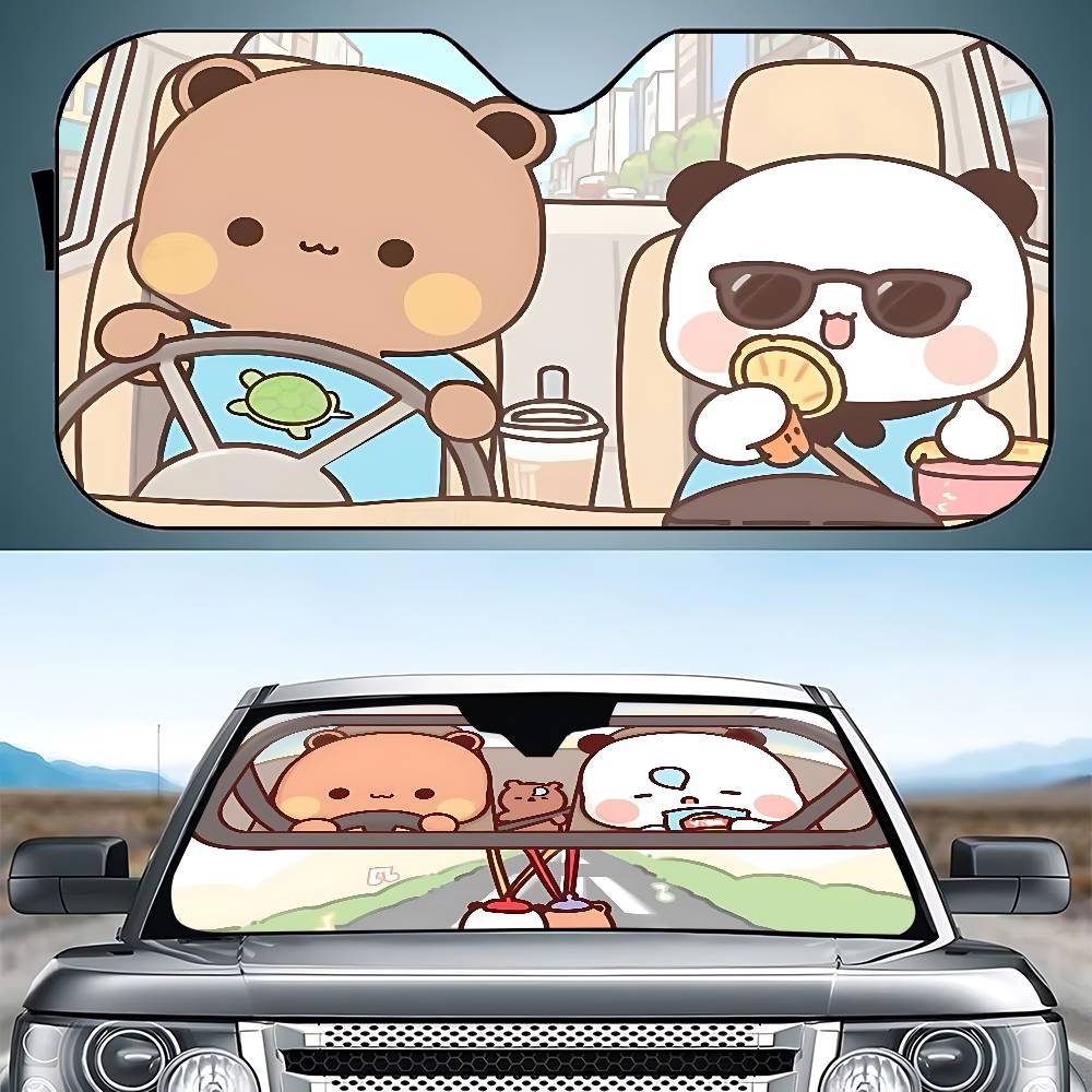 Cute D-Dudu Bubu Car Sunshade  - D.A.D Car Accessories ulasan dan harga
