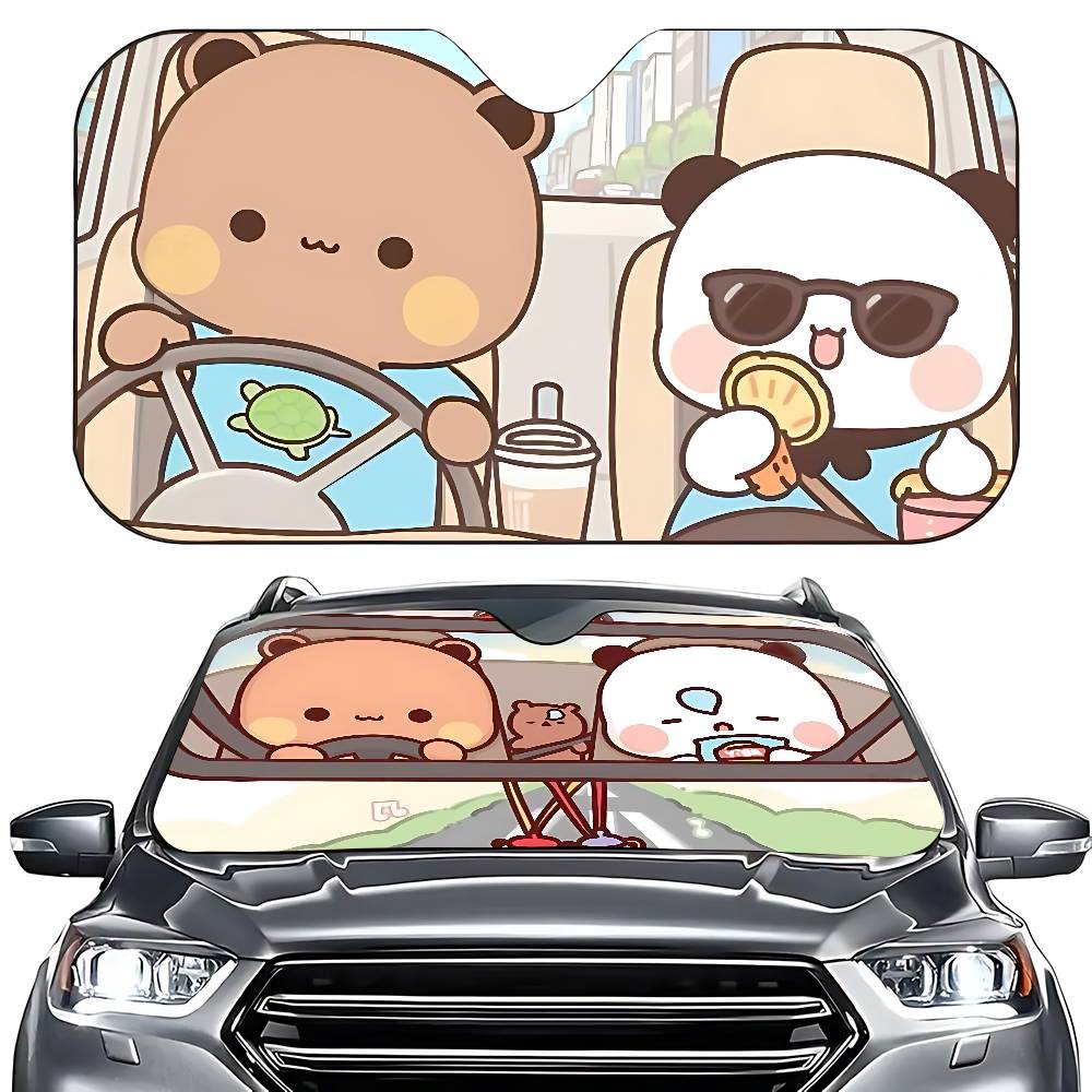 Cute D-Dudu Bubu Car Sunshade  - D.A.D Car Accessories ulasan dan harga