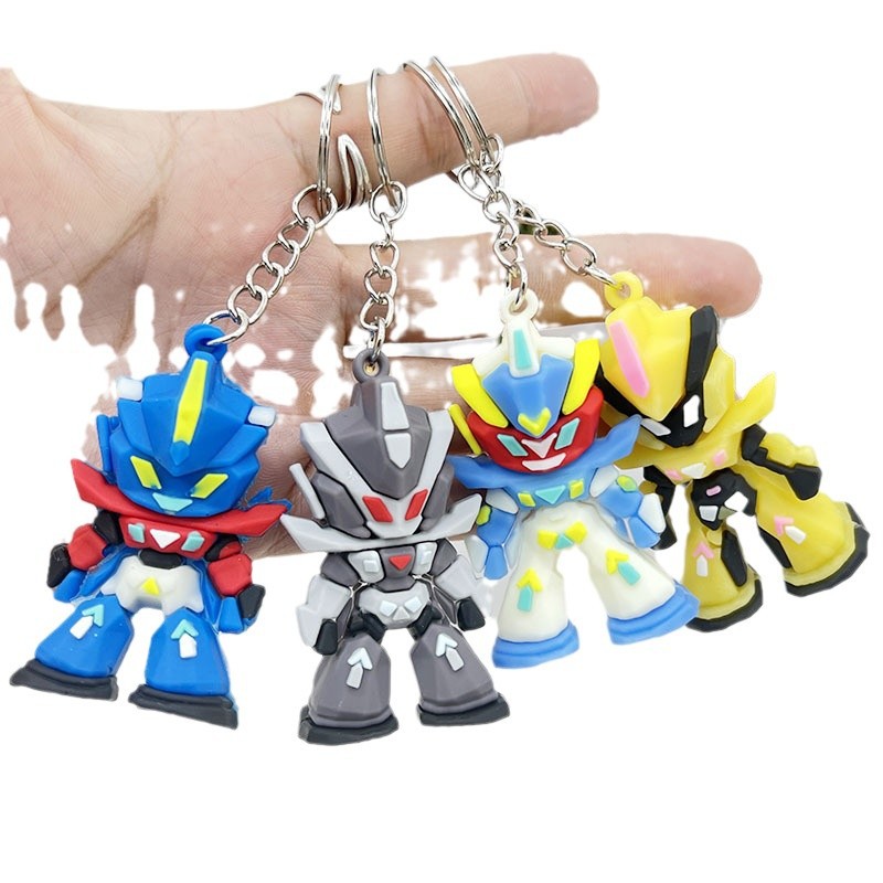 Gundam Silicone Keychain, Mini - Car Accessories For Boys ulasan dan harga