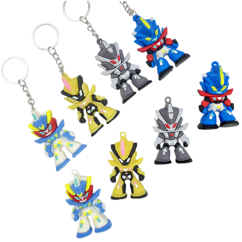 Gundam Silicone Keychain, Mini - Car Accessories For Boys ulasan dan harga