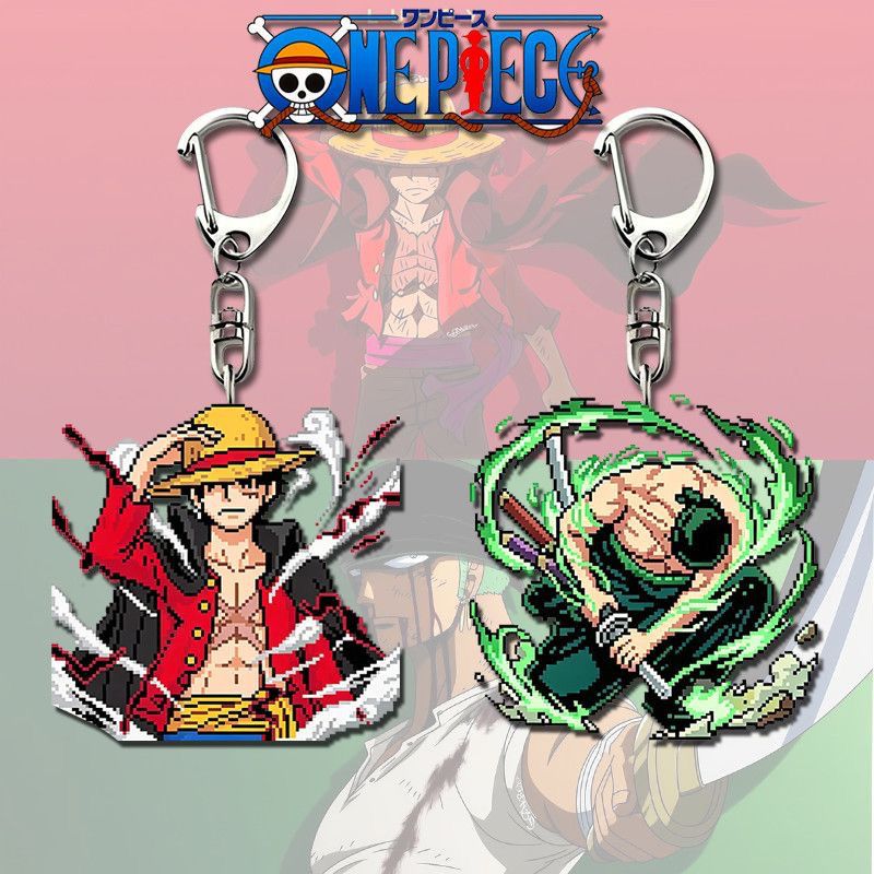 Cartoon One Piece Luffy Zoro A - Car Accessories Japan ulasan dan harga
