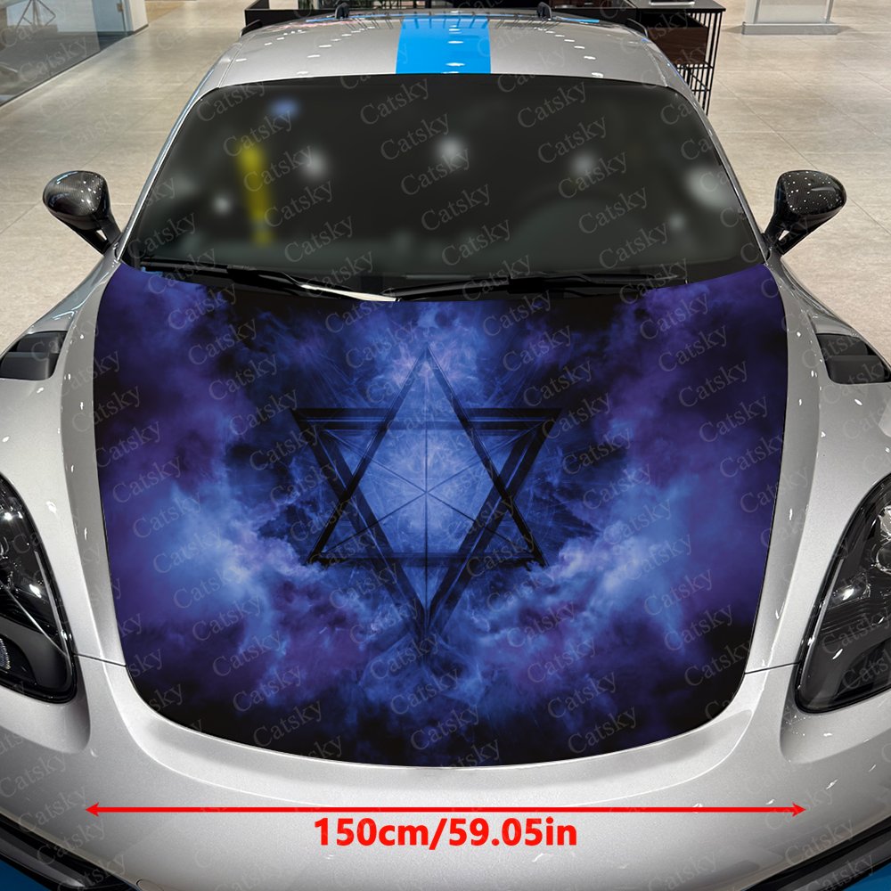 Star Chart Car Hood Stickers - - Car Accessories Gift Ideas ulasan dan harga