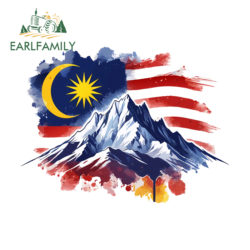 EARLFAMILY Malaysia Flag Bumpe - Car Accessories Malaysia ulasan dan harga