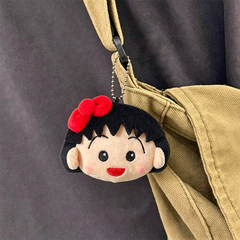 Cute Chibi Maruko Chan Plush K - Car Accessories Japan ulasan dan harga