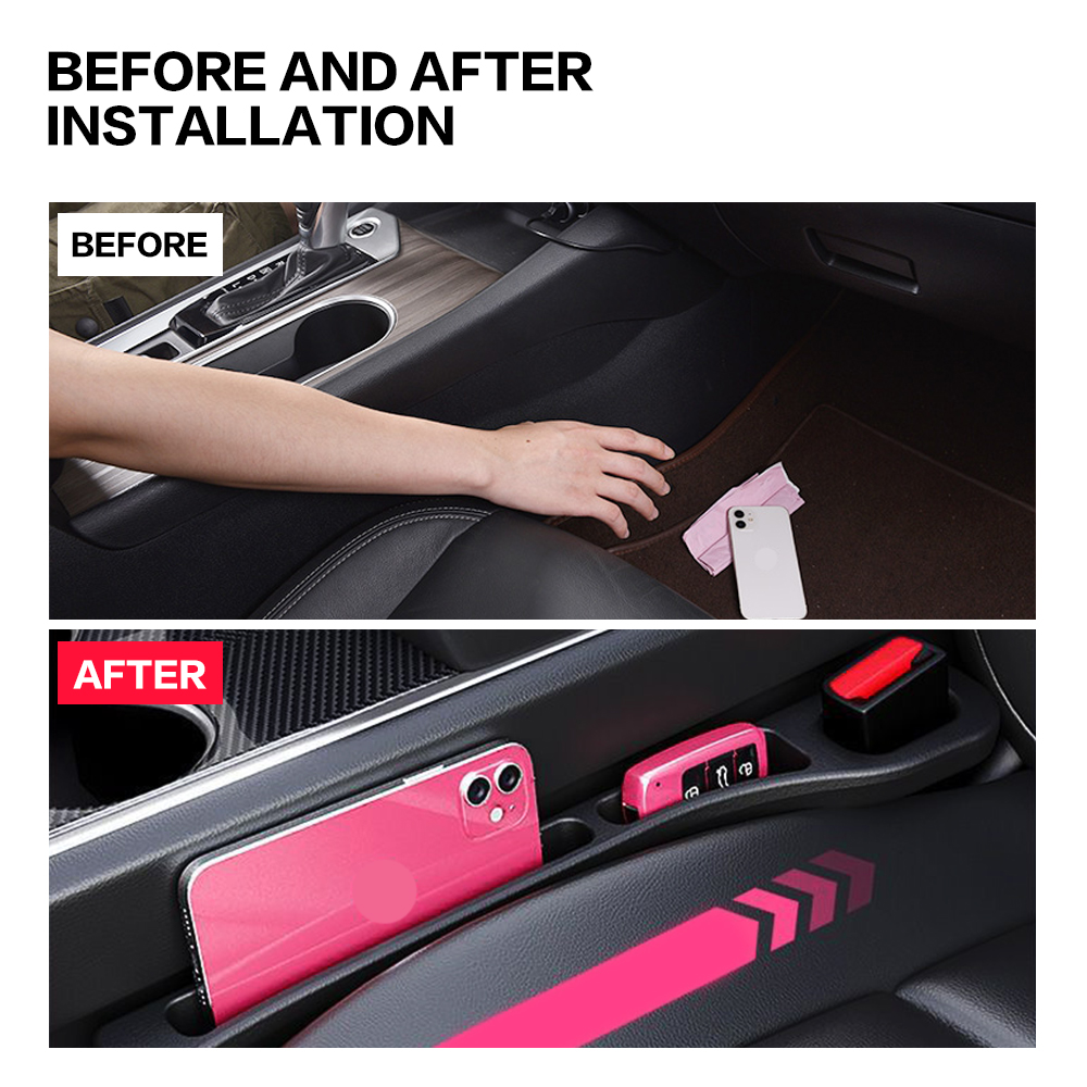 2X Car Seat Gap Filler Between - D.A.D Car Accessories ulasan dan harga