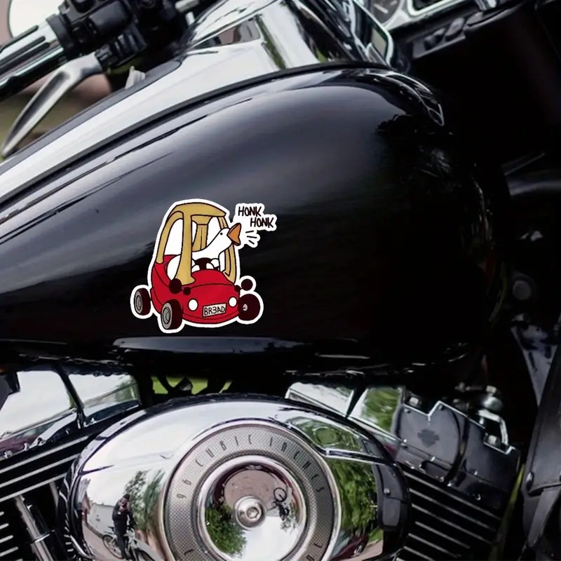 Funny Honk Goose Vinyl Sticker - Car Accessories Gift Ideas ulasan dan harga