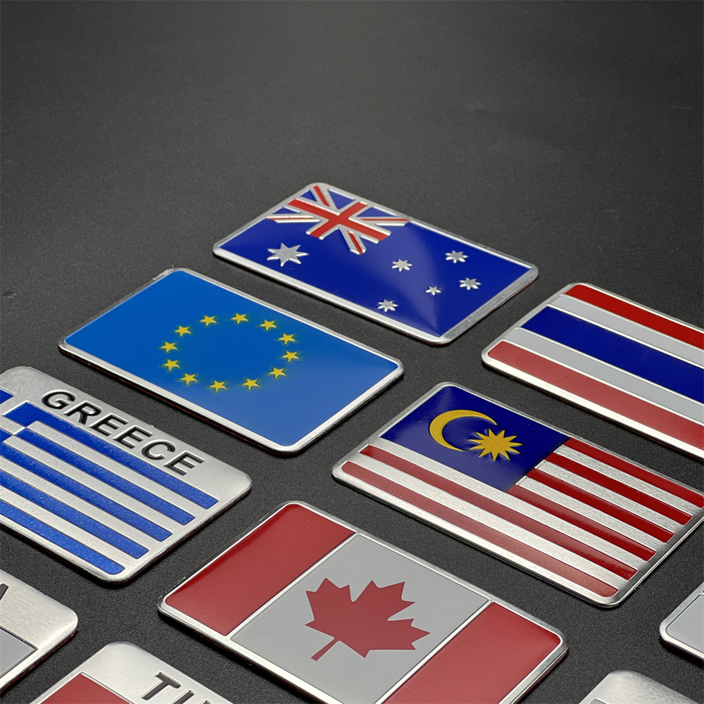 Aluminum Sticker National Flag - Car Accessories Malaysia ulasan dan harga