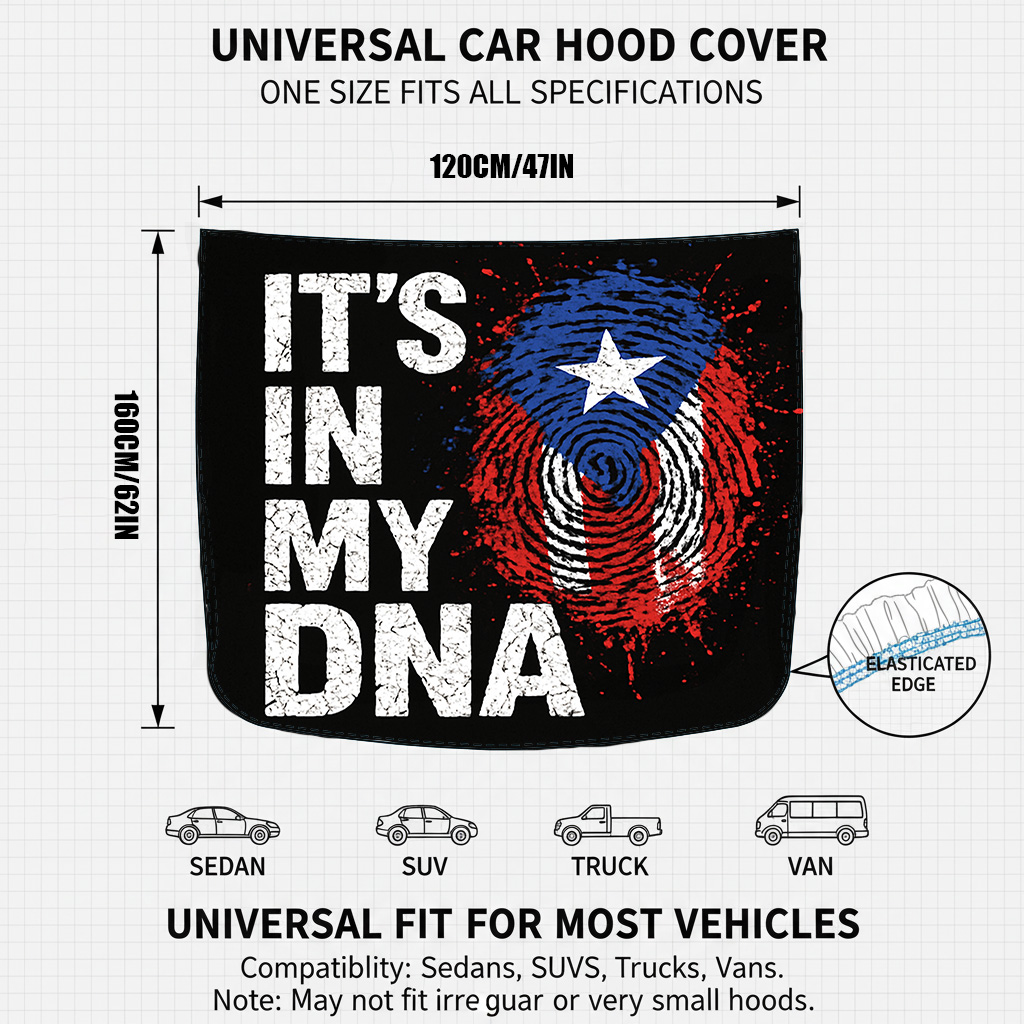 It'S In My DNA Puerto Rico Sty - Car Accessories Gift Ideas ulasan dan harga