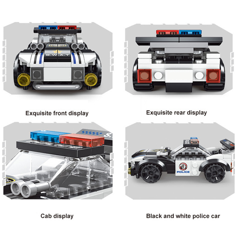 NEW DIY MOC City Plane SWAT Su - Car Accessories Gift Ideas ulasan dan harga
