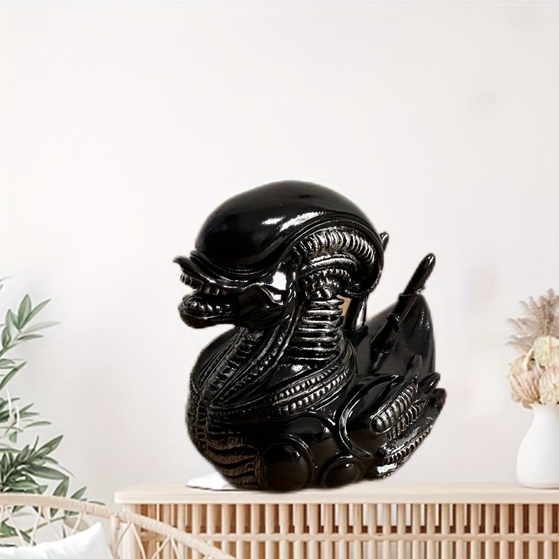 Alien Duck Resin Statue，Evil A - Car Accessories Gift Ideas ulasan dan harga