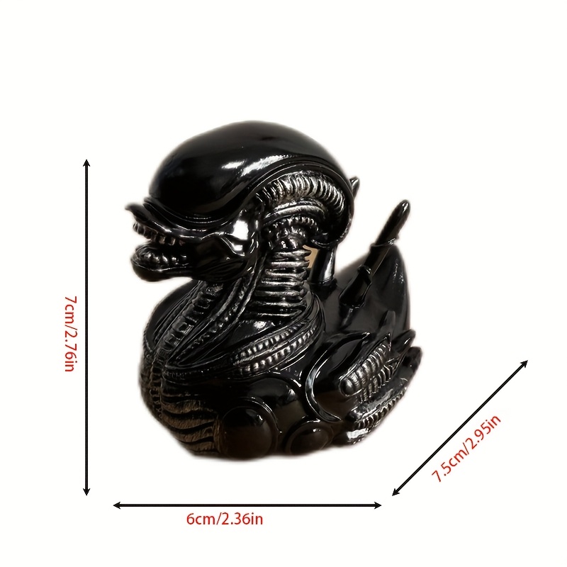 Alien Duck Resin Statue，Evil A - Car Accessories Gift Ideas ulasan dan harga
