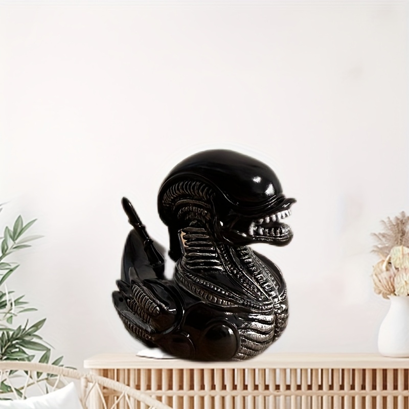 Alien Duck Resin Statue，Evil A - Car Accessories Gift Ideas ulasan dan harga
