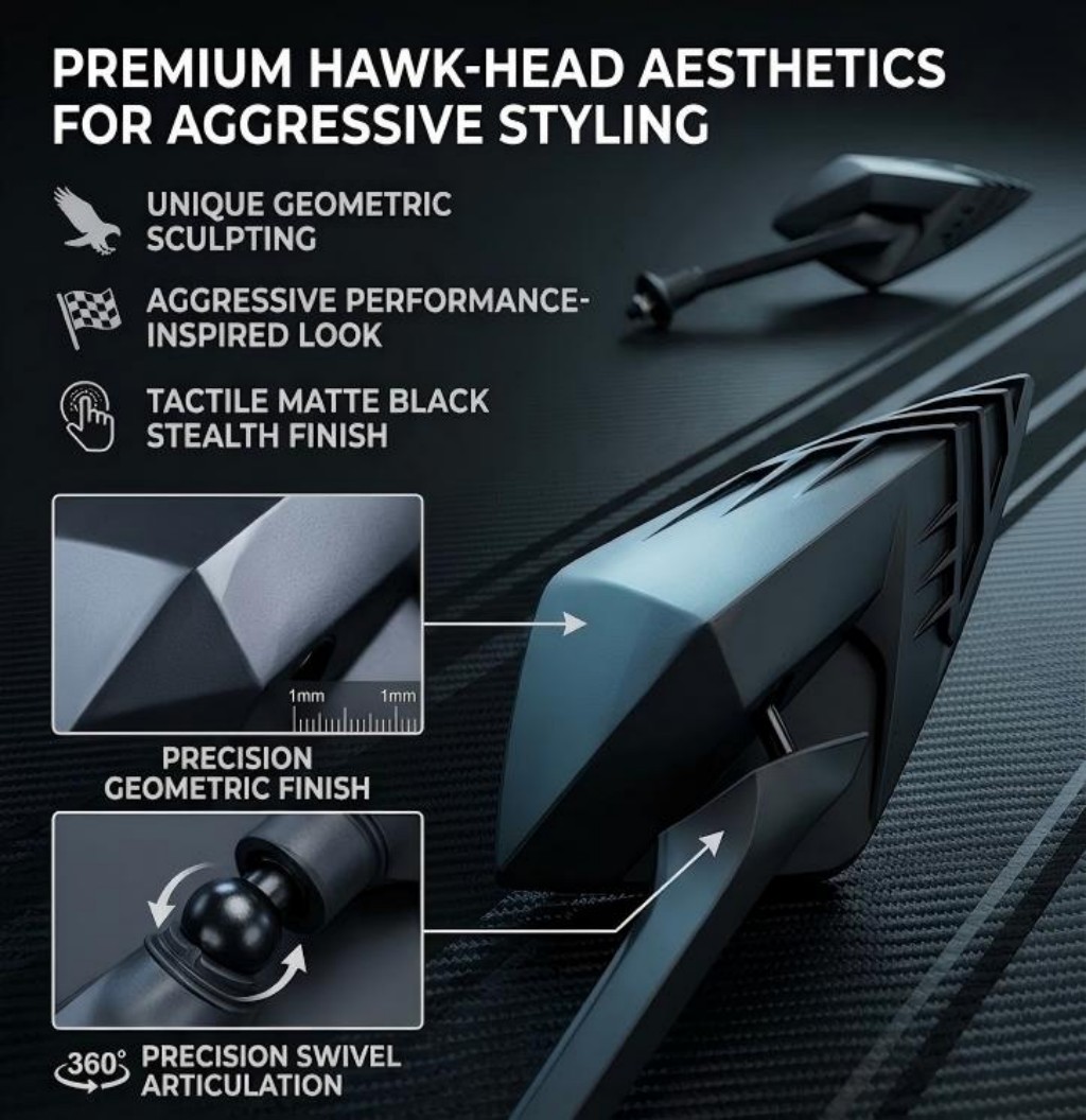 New Motorcycle side-view mirro - Car Accessories Xuv 700 ulasan dan harga
