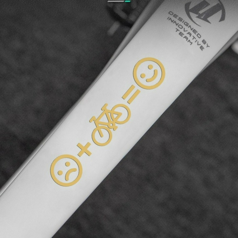 4pcs/set Happy Face Bike Stick - Car Accessories Gift Ideas ulasan dan harga
