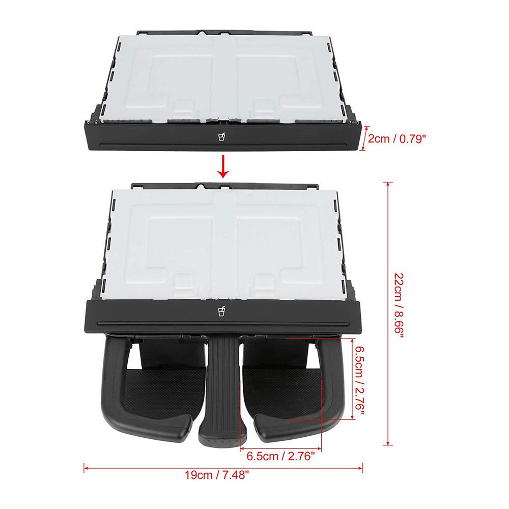 Car Dashboard Fold Drink Cup H - Car Accessories App ulasan dan harga