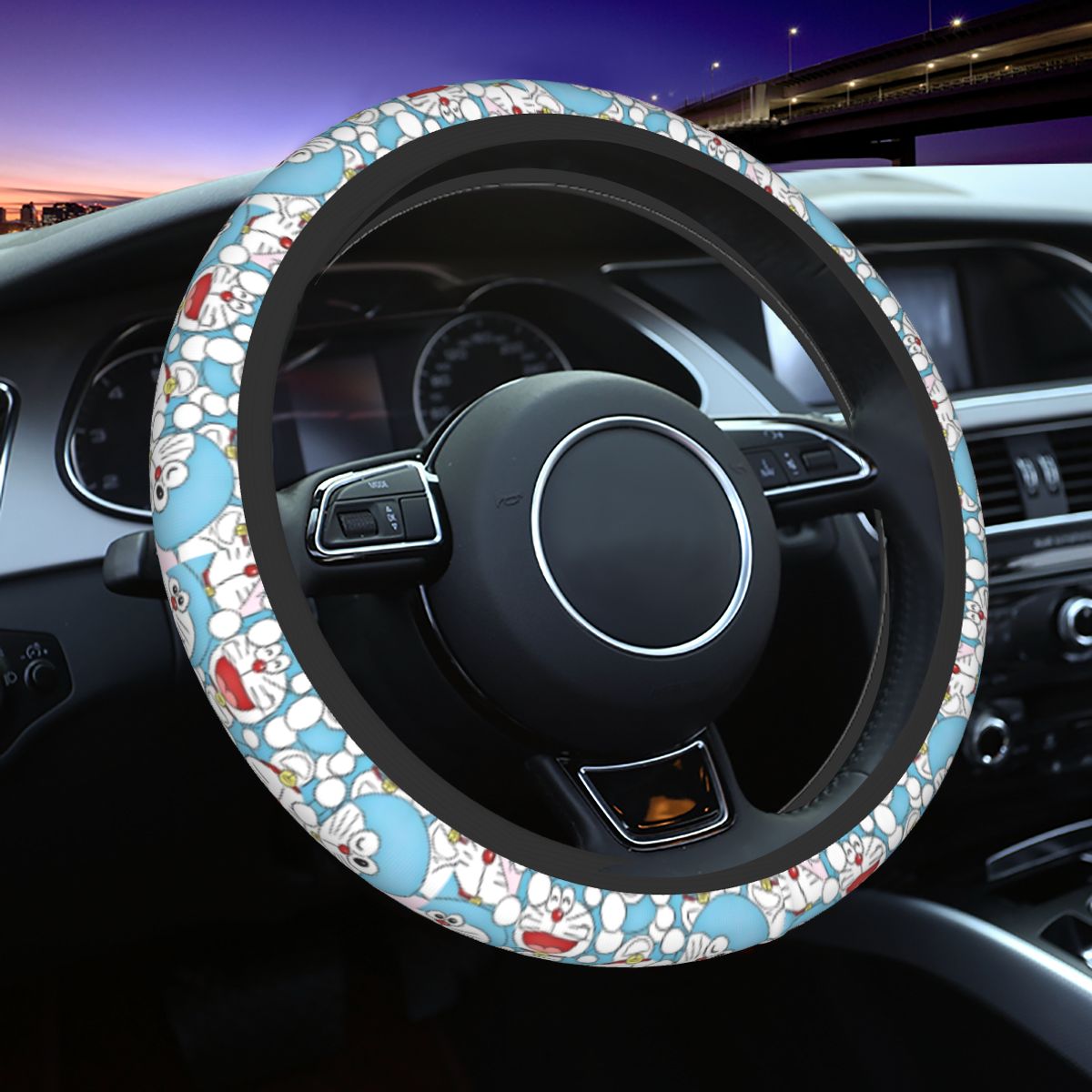 D-Doraemons Universal Steering - D.A.D Car Accessories ulasan dan harga