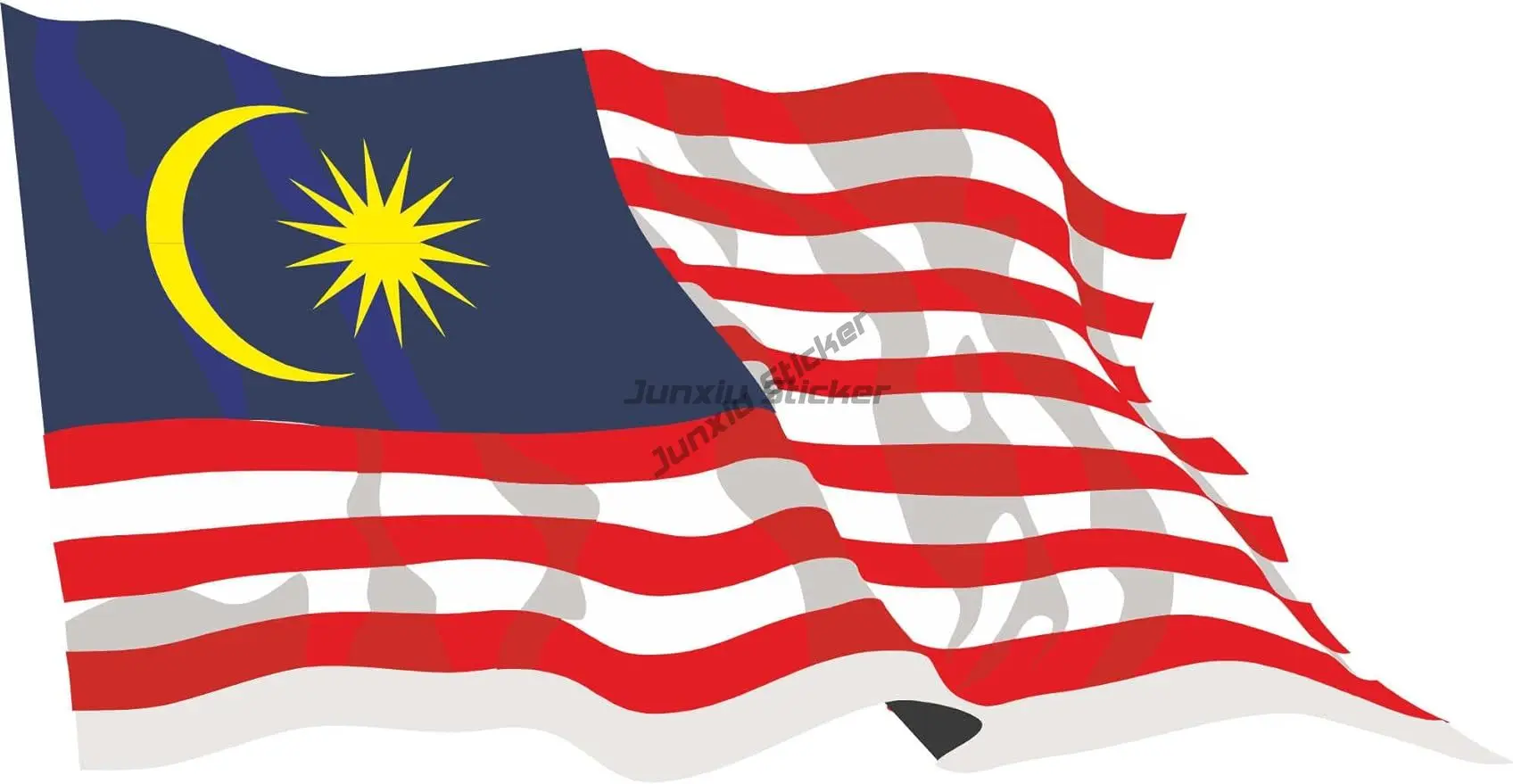 Malaysia MY Flag Emblem Creati - Car Accessories Malaysia ulasan dan harga
