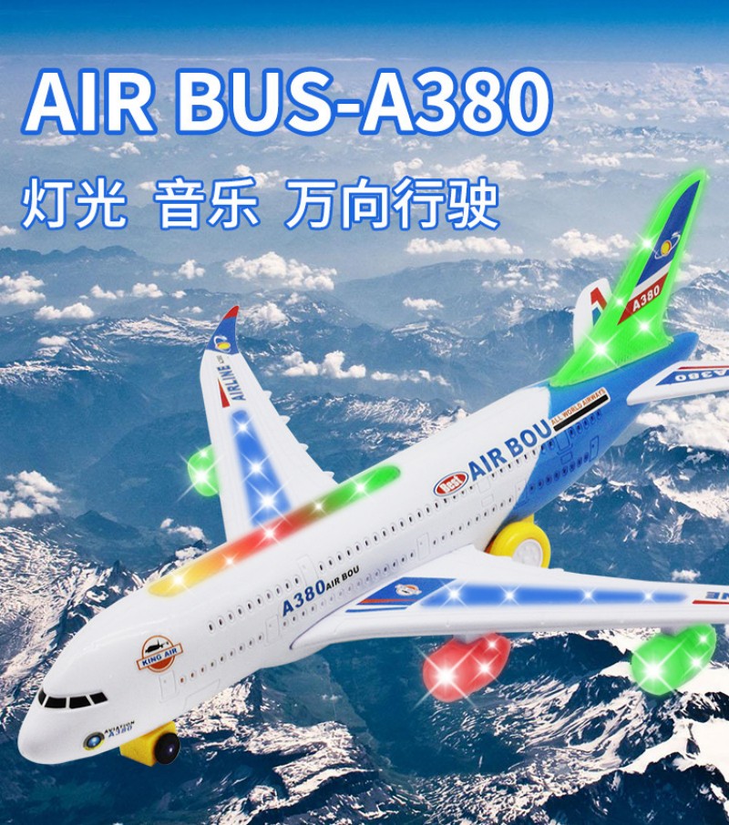 A380 Aircraft Large Long Elect - Car Accessories For Boys ulasan dan harga