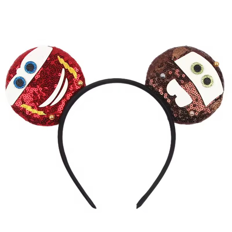 Cars Mickey Mouse Ear Headband - Car Accessories For Boys ulasan dan harga