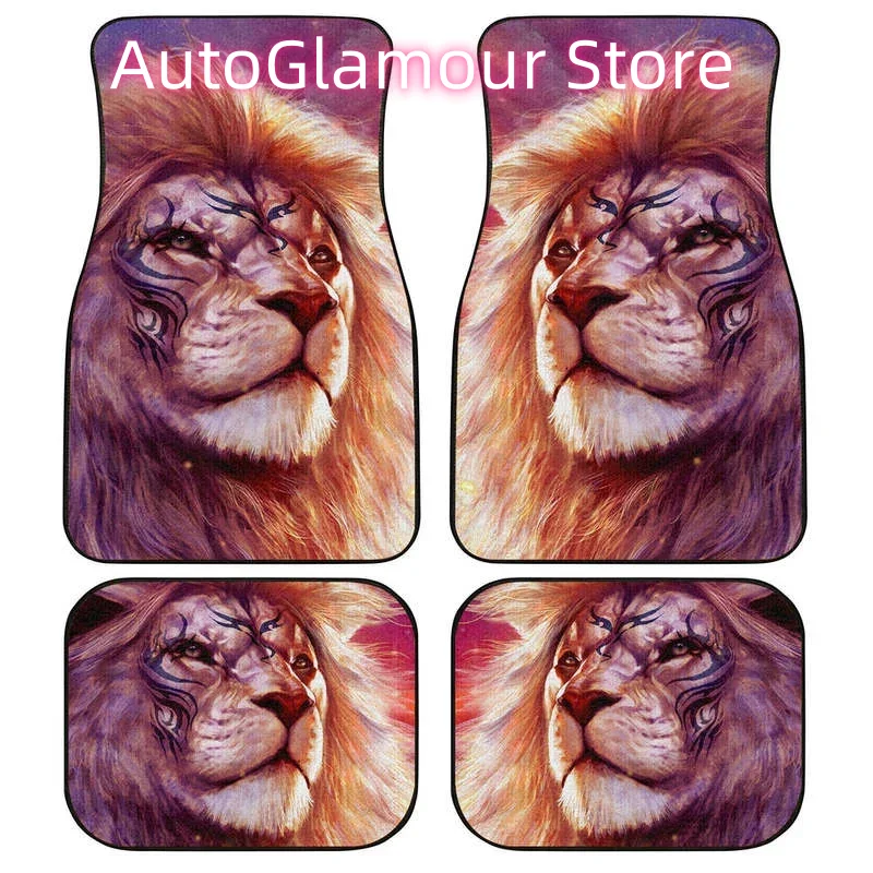 Warrior Lion Car Floor Mats Cu - Car Accessories Gift Ideas ulasan dan harga