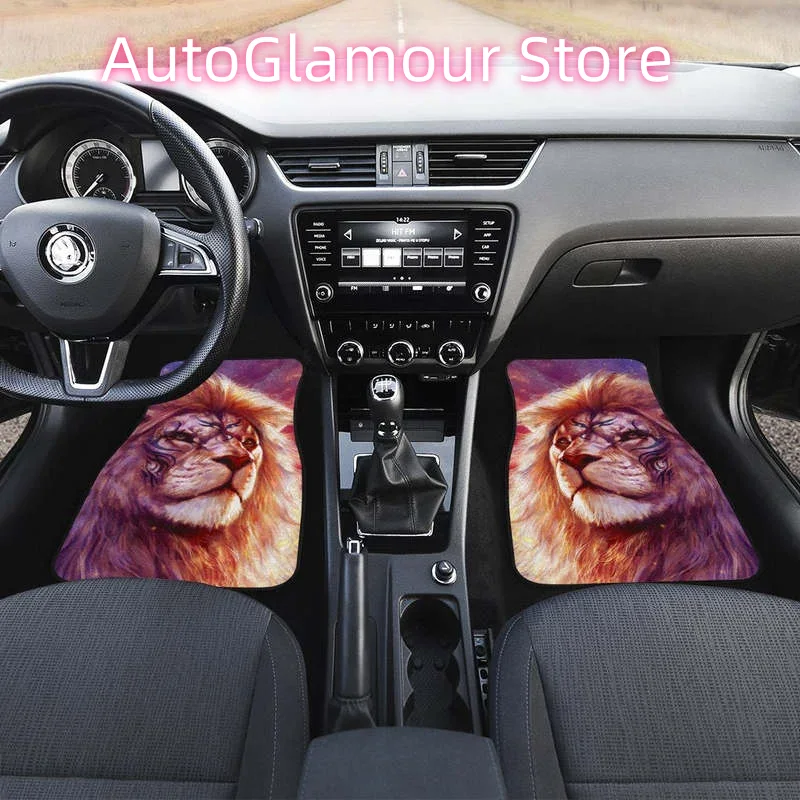 Warrior Lion Car Floor Mats Cu - Car Accessories Gift Ideas ulasan dan harga