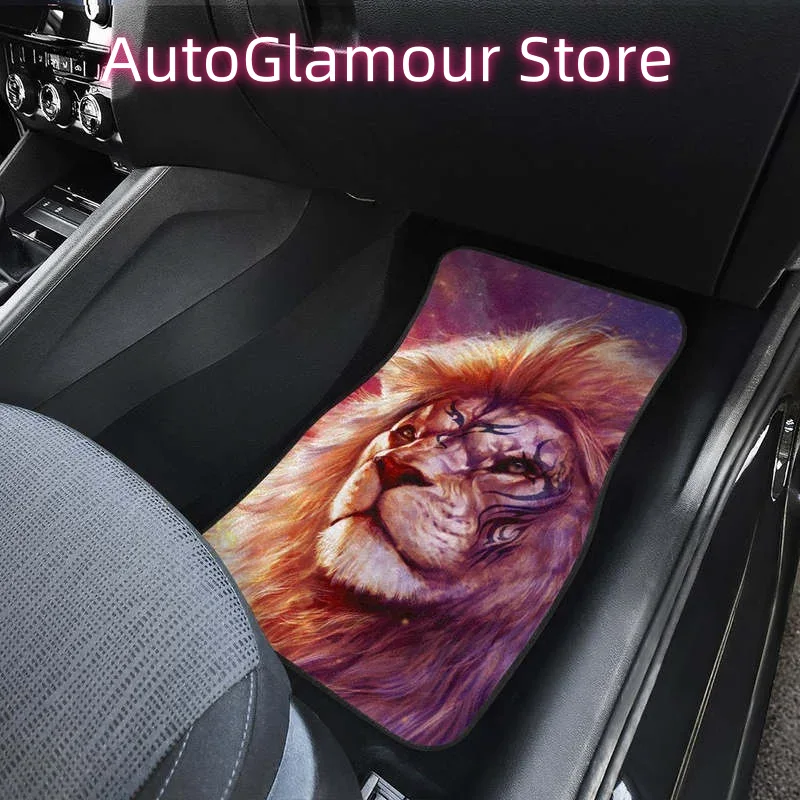 Warrior Lion Car Floor Mats Cu - Car Accessories Gift Ideas ulasan dan harga
