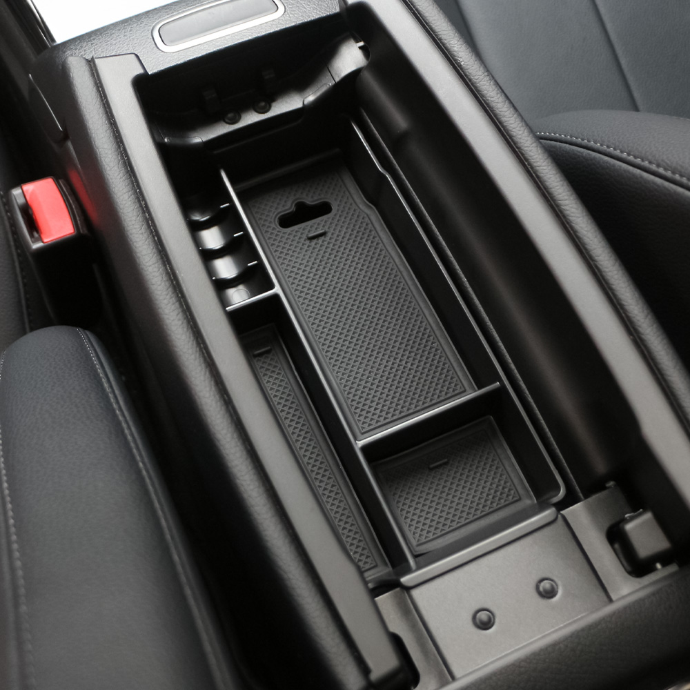 Car Armrest Storage Box Tray f - Car Accessories App ulasan dan harga